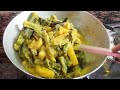 আমিষ ভেণ্ডি পোস্ত | Nonveg Bhindi Posto Recipe | Dharosh Recipe in Bengali