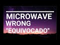 Microwave - Wrong (Sub. Español/Lyrics)