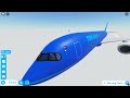 Roblox Cabin Crew Simulator -  Airbus A350 Water Landing