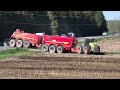 CANADIAN FARMER - PUMPING MANURE @ 12,000 gal per minute @ SPREADING  at 225,000 Gallons per HOUR !!