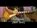 Runaway-Bon Jovi(Guitar Cover , Solo)