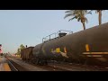 BNSF W/B H-BARWAT going through Fullerton station 07/20/2024