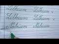 How to improve handwriting | Beautiful Cursive Styles |