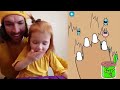 ALL MY BABIES!! Adley App Reviews THE MOVIE | baby animal doctor | 1 HOUR playing games with family!