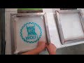 Stencil Screenprinting part 1