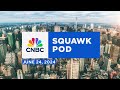 Squawk Pod: David Rubenstein & Joe Lonsdale: The C-Suite & the Oval Office  - 06/24/24 | Audio Only
