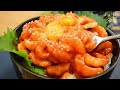 Just mix! Shrimp yukhoe rice bowl that you want to eat again and again🦐