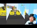 NOOB vs PRO vs HACKER en HUMAN RUN !! - DeGoBooM