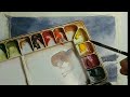 GO FOR MINIMAL PALETTE & SIMPLIFY WATERCOLOR PAINTINGS ! | WATERCOLOR DRAWING LESSONS