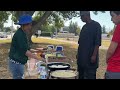 Cooking Orange Chicken and  Jam Cake For The  Homeless