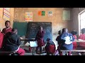 2-hour time lapse of me teaching in Zambia