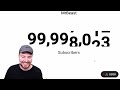 The Exact Moment Mr. Beast Hit 100 Million Subscribers! | REACTION🤩