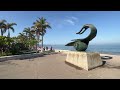 4K Walking Tour Mexico | Puerto Vallarta Malecon