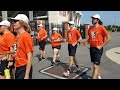 Falcon Marching Band 2023 Fall Scrimmage Parade to Stadium