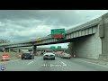I-94 East - Detroit - Michigan - 4K Highway Drive