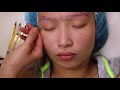 measuring and shaping eyebrows using phi compass with string method