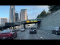 Freeway Tour from Bellevue to Seattle, WA in 4K - Driving SR-520, I-405, I-90, I-5 North in Seattle