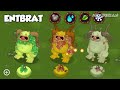All Eggs - My Singing Monsters Plant Island (Sound and Animation)