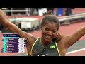 Gabby Thomas SURGES late to win women’s 200m at London Diamond League | NBC Sports