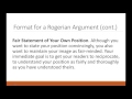 Intro to Rogerian Argument