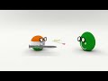 India V/S Pakistan Reality | CountryBall Animations