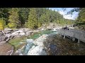 Avalanche Creek Picnic area- Glacier National Park- Sept 23, 2033