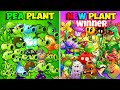 Team PEA vs NEW Plants - Who Will Win? - PvZ 2 Team Plant vs Team Plant