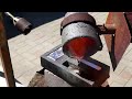Water Pump Melt Down -  Melting Copper - Aluminium Bronze Casting Recycling Metal