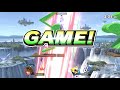 landing EVERY spike in the FINAL row of Smash Bros!