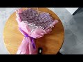 How to make money bouquet 50pcs #diybouquet #moneybouquet