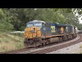 2 Hours of Trains Seen In Shenandoah Junction, West Virginia