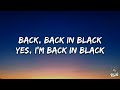 AC/DC - Back In Black (Lyrics)