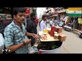 インドの繁華街で食べ歩き🇮🇳｜人混み 渋滞 排気ガス まさにカオス