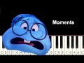 5 Famous Tunes from Inside Out 2 - Slow and Easy Piano Tutorial - Beginner