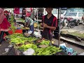 Amazing Rural Morning Market In Malaysia | Pasar Pagi Langgar, KEDAH