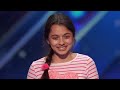 GOLDEN BUZZER! Laura Bretan 13-year-old STUNS America's Got Talent With Soaring Opera Performance