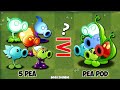 Pvz 2 Discovery - All PEA Plants Fusion Vs Original PEA Plant - Who Will Win?