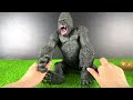 Jurassic World Unboxing Review Giant Dinosaur Car King Kong Dragon Fire Pyroraptor Pterodactyl