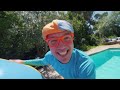 Blippi Learns Pool Safety Rules! Educational Summer Videos for Kids