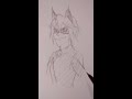 Chat Noir Headshot sketch