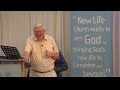 Sunday 23rd June 2024:  New Life Church, Congleton, UK