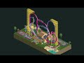 Compact Dueling Roller Coaster Concepts (RCT2)