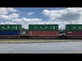 Dash-9 leader on inbound intermodal to Austell yard 6/20/2024 3:36 PM