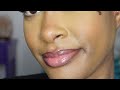 lip combos for brown and darkskin | fenty beauty gloss bomb