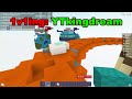 1v1ing bloxd.io youtubers in bedwars!