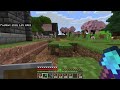 Minecraft Bedrock. using mud to create some paths . short stream with some chat trying out a new mic