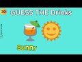 Guess The Drink By Emoji !! Can You Guess The Drink By Emoji 🍹