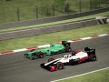 Testing no chicane in Catalunya mod in F1 2012