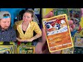 DID YOU KNOW THIS GOLD CARD IS REAL, SHE JUST PULLED IT! Custom Pokemon Cards Booster Box Opening