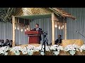 Rev Dr Hevkhu Achumi              speech at Phisami village